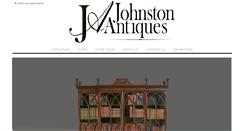 Desktop Screenshot of johnstonantiques.net